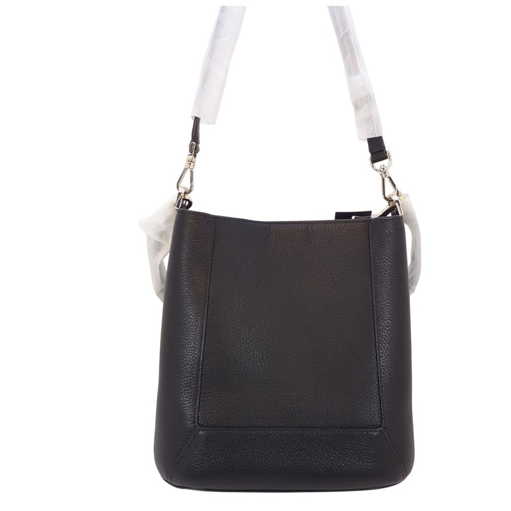 Kate Spade Lena Bucket Bag Medium Black NEW Leather KH433 - Picture 5 of 7